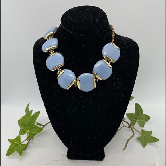 Vintage Midcentury Lucite Geometric Choker Necklace - Picture 1 of 6